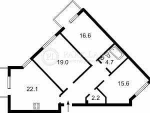 3-кімнатна квартира за адресою (площа 100 м²) - Atlanta.ua - фото 6