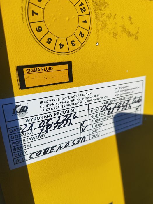 Kompresor sprężarka śrubowa