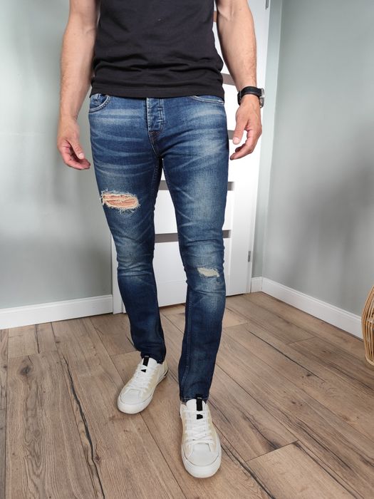 Only & Sons W31 L30 jeansy skinny rurki slim