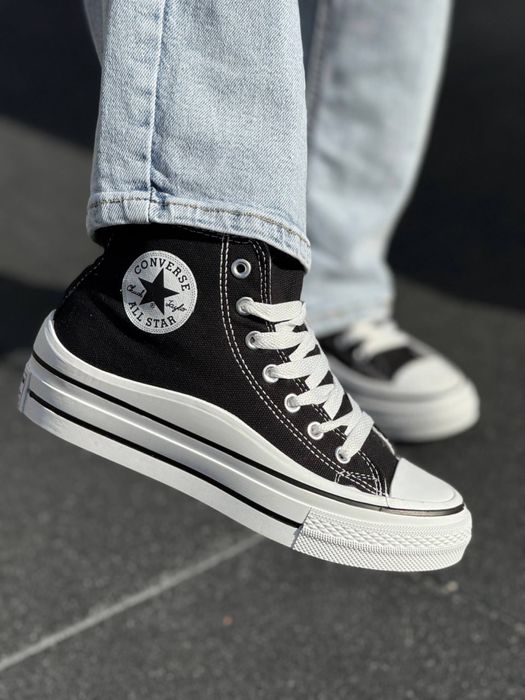 Converse All star Platform конверси на платформі ТОП якість НАЛОЖКА