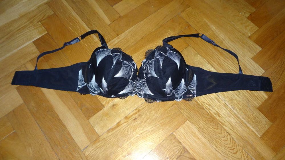 Biustonosz Figleaves Curve Art Balcony 105E jak panache,paski, strapsy