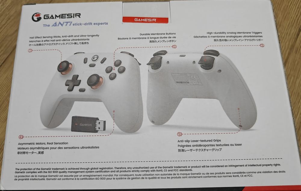 Kontroler GameSir T4 Nova Lite biały NOWY