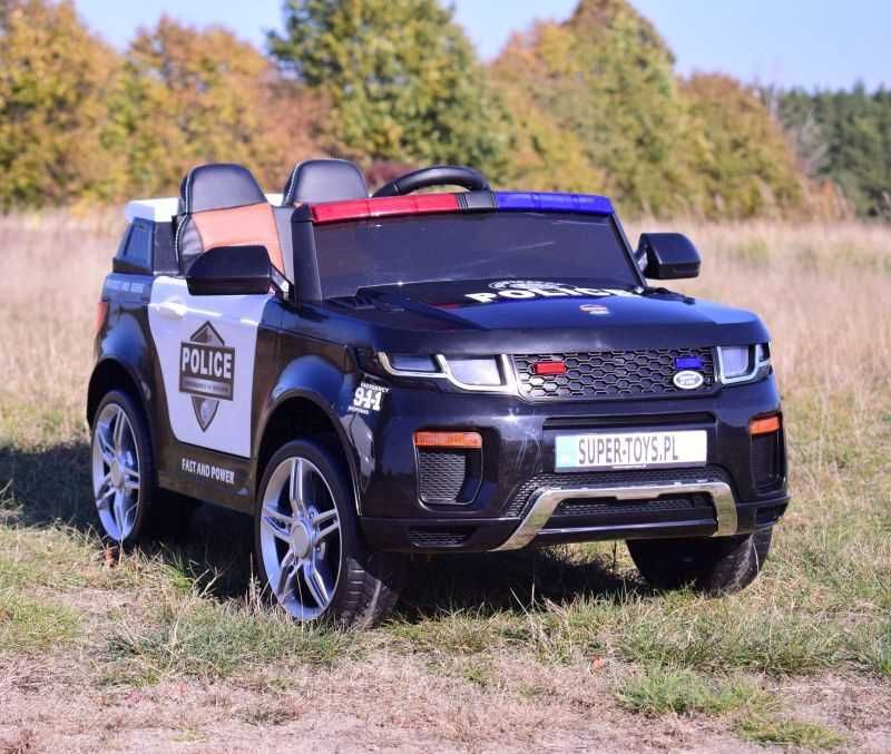 BAWIBUS.PL Auto samochód na akumulator POLICYJNY SUV jeep autko pilot