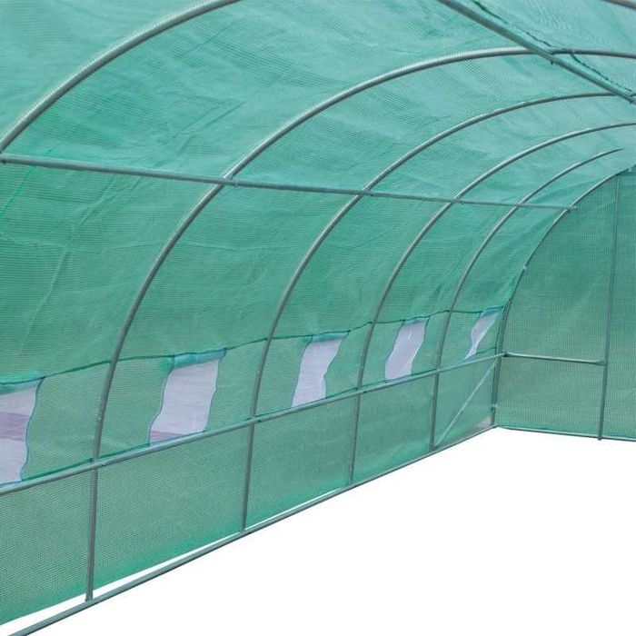Estufa Túnel 8x3x2m com 12 Janelas – Jardim ou Agricultura