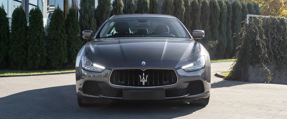 Maserati Ghibli Maserati Ghibli SQ4 – bezwypadkowy – polski salon – serwis ASO