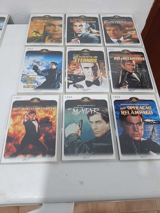 Dvds  007 edição completa