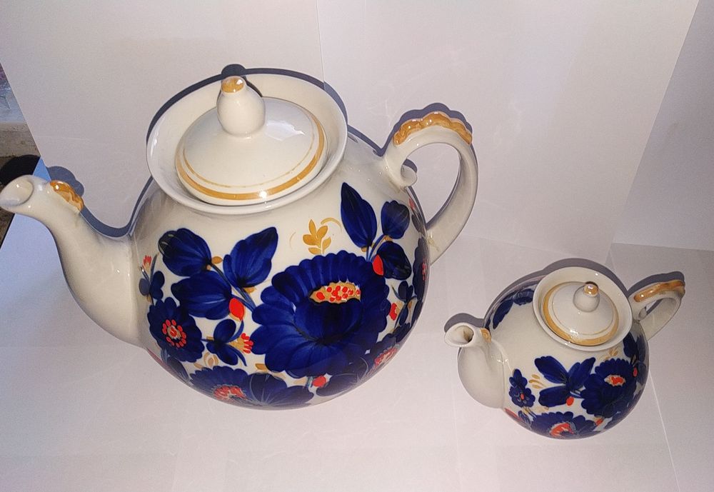 Чайник фарфоровый, заварник фарфор, чайный набор