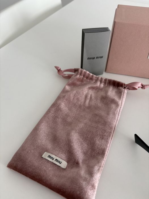 Okulary przeciwsłoneczne Miu Miu oryginał 09WS 1AB5S0 53