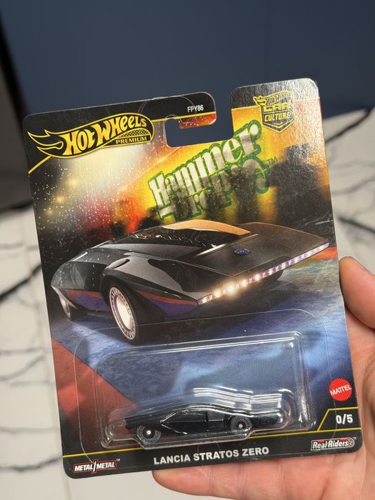 Hot Wheels Premium Lancia Stratos Zero - Hammer Drop CHASE sth th rlc