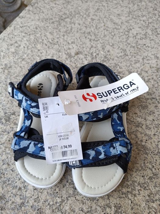 Nowe sandały skórzane superga 28 / 29