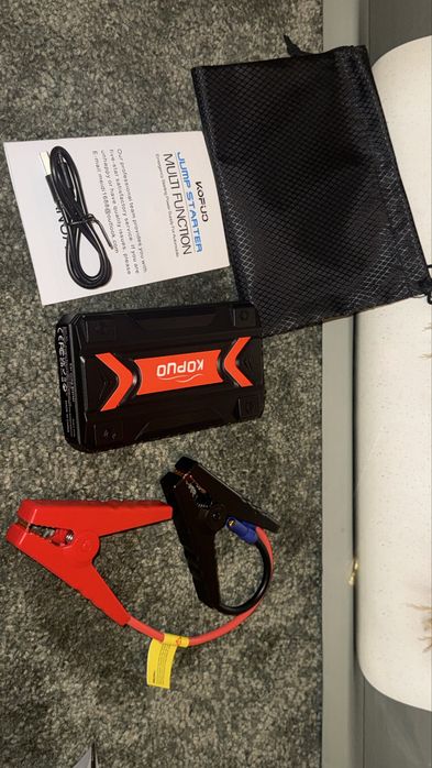 Arrancador de Bateria Carro / Powerbank KOFUO Jump Starter 12V (Novo na Caixa)