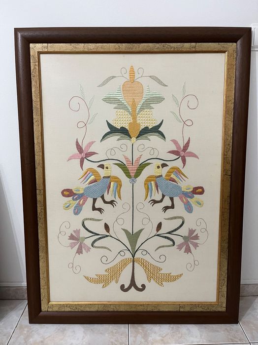 Quadro Bordado de Castelo Branco