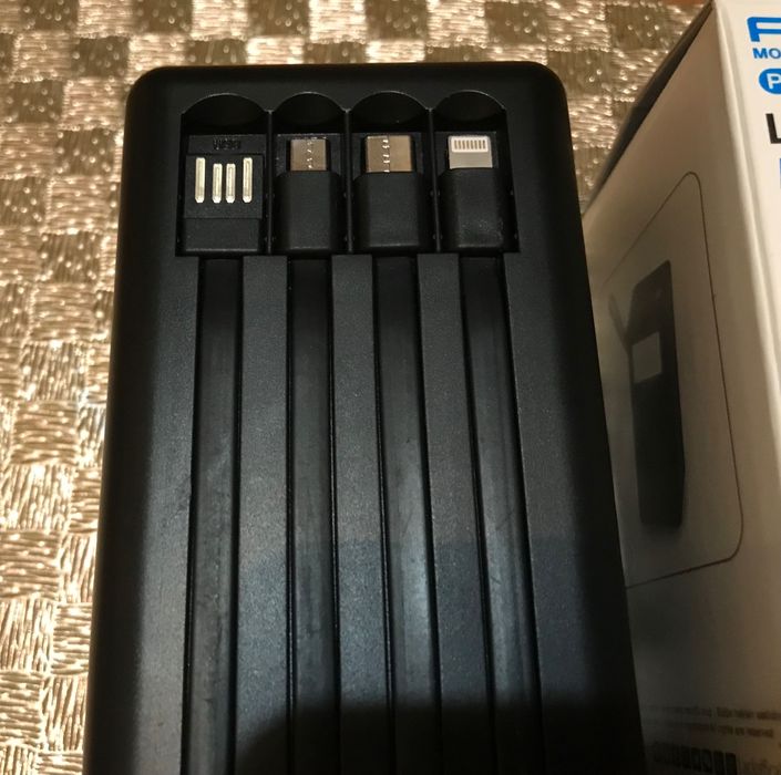 Acl led powerbank pw-07 4в1 павербанк повербанк 50000