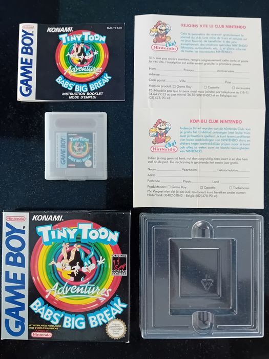 Tiny Toon Adventures: Babs' Big Break - Gameboy Clássico