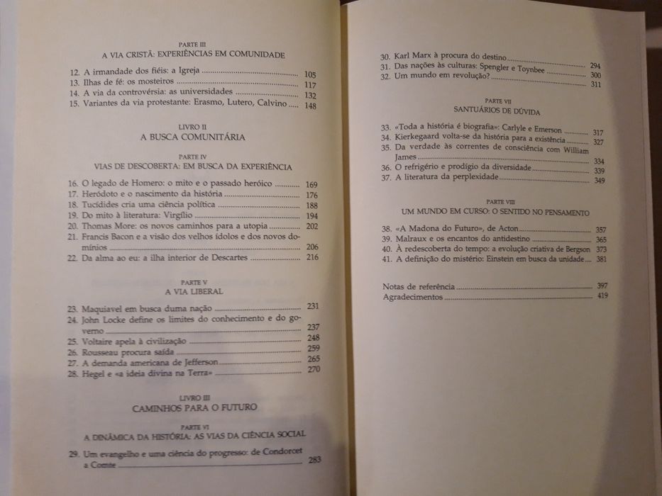 Livro "Os Pensadores" de Daniel J. Boorstin