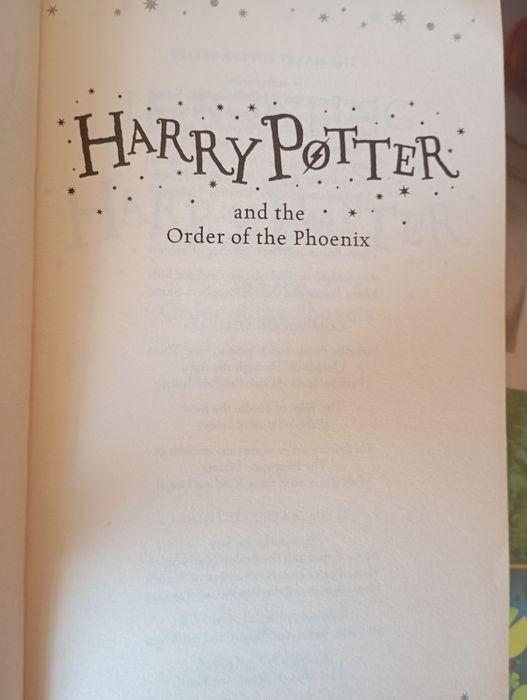 Rowling J.K. Harry Potter and the Order of Phoenix