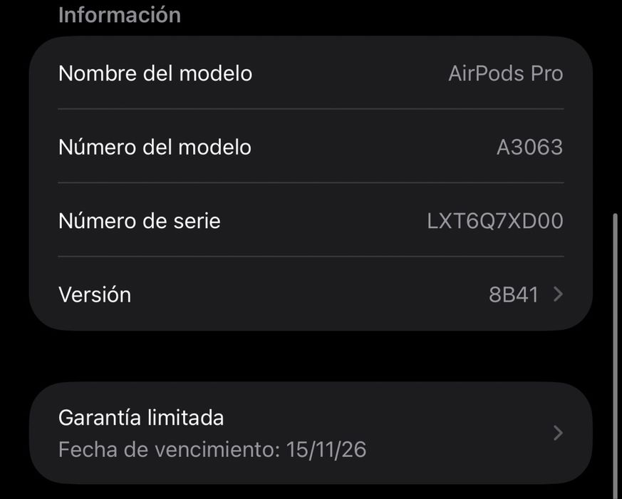 Auricular Direito Original Apple AirPods Pro 3 (2025) USB-C (A3063)