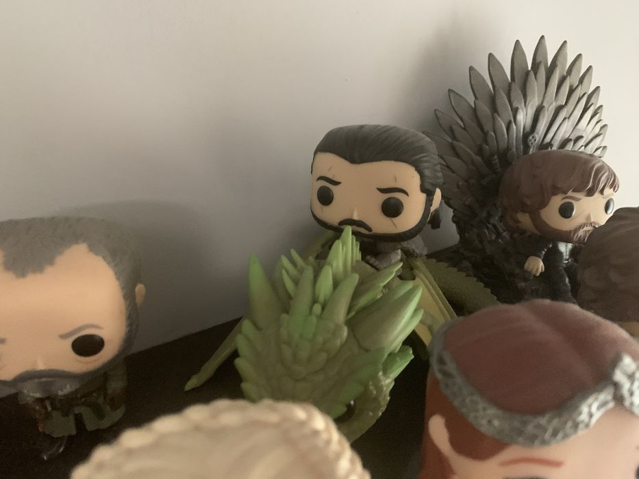 10 funkos pop Game pf thrones com caixas