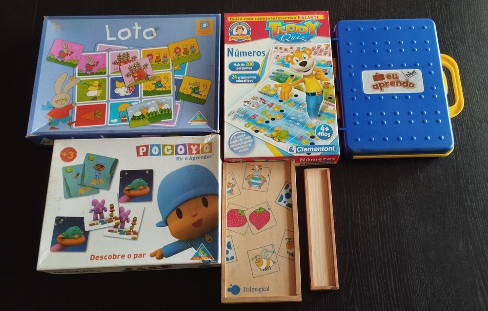 Jogos diversos para crianças