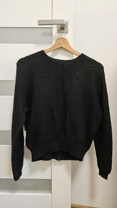 Sweter wełniano akrylowy