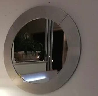 Espelho redondo como novo