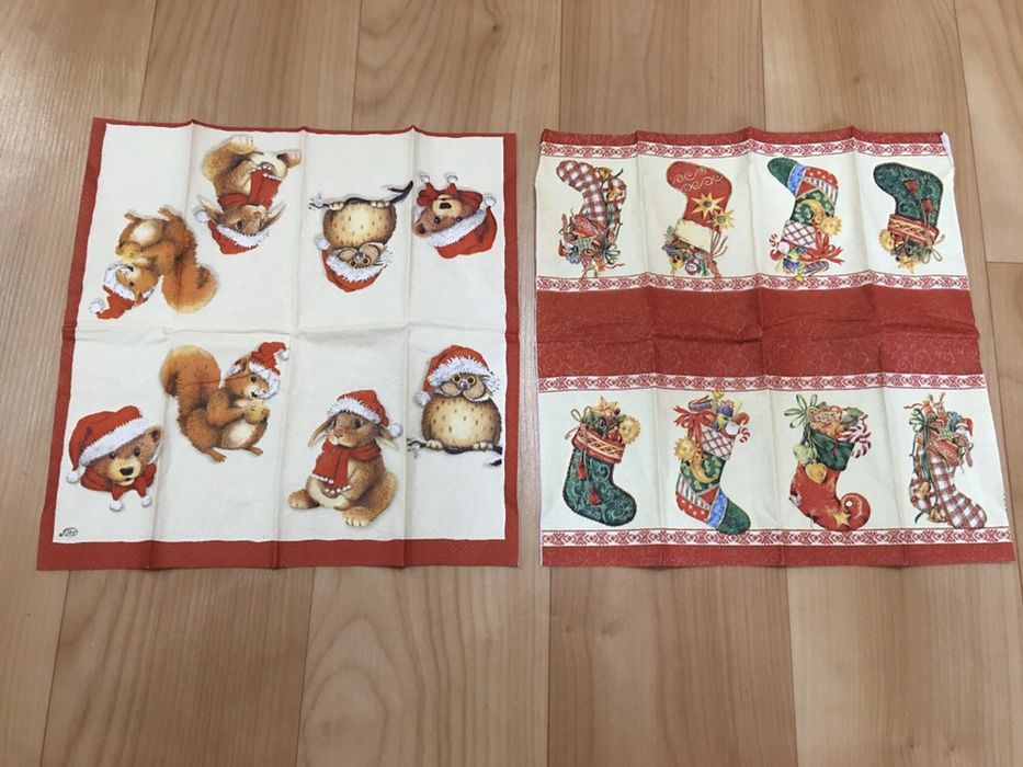 Серветки для декупажа — 30 мотивів