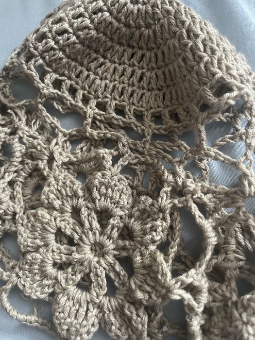 Mesh hat czapka siateczkowa ciemny beż