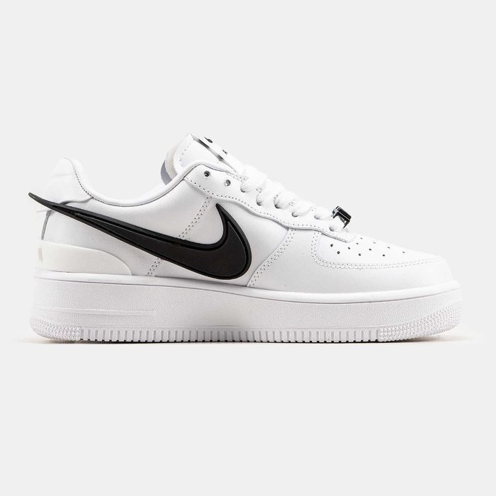 Кросівки Nike Air Force x AMBUSH White/Black premium