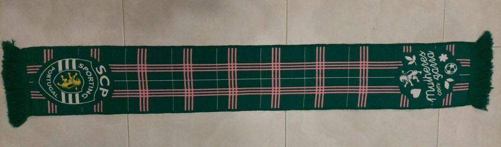 Cachecol Sporting  Mulheres com Garra