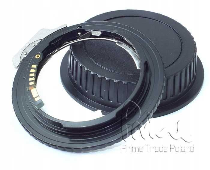 Adapter Canon EOS na Nikon też Nikon G potwierdzenie AF programowalny