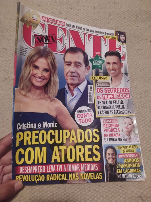Nova gente revista n°2575 janeiro 2026- Bárbara Bandeira, Sandra Celas, Marisa Cruz, entre outros - envio grátis incluídos no preço