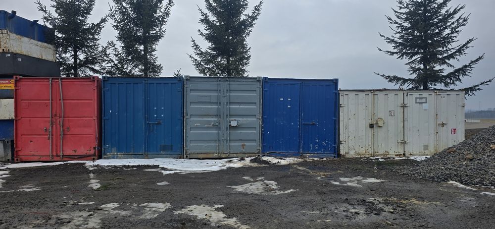 Kontener morski magazynowy budowlany 8 i 10 stóp