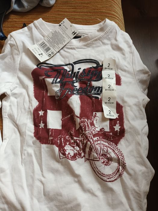 t shirt z długim rękawem 89cm