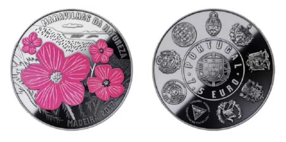 Proof Prata 7,5€, Maravilhas da Natureza 2017