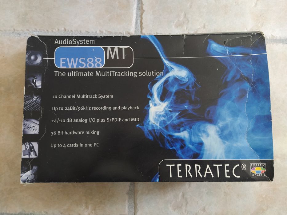 Placa de som Terratec EWS88 MT