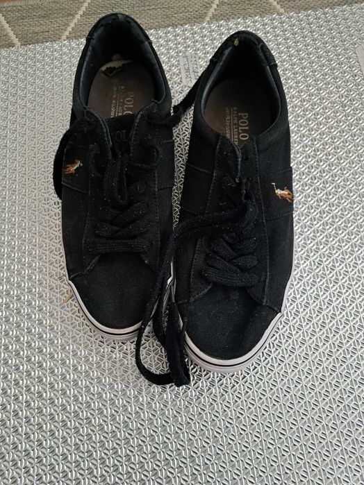 Trampki czarne Ralph Lauren r 43