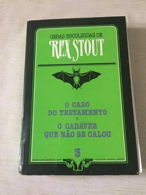 Livro Obras Escolhidas de Rex Stout- Volume 3