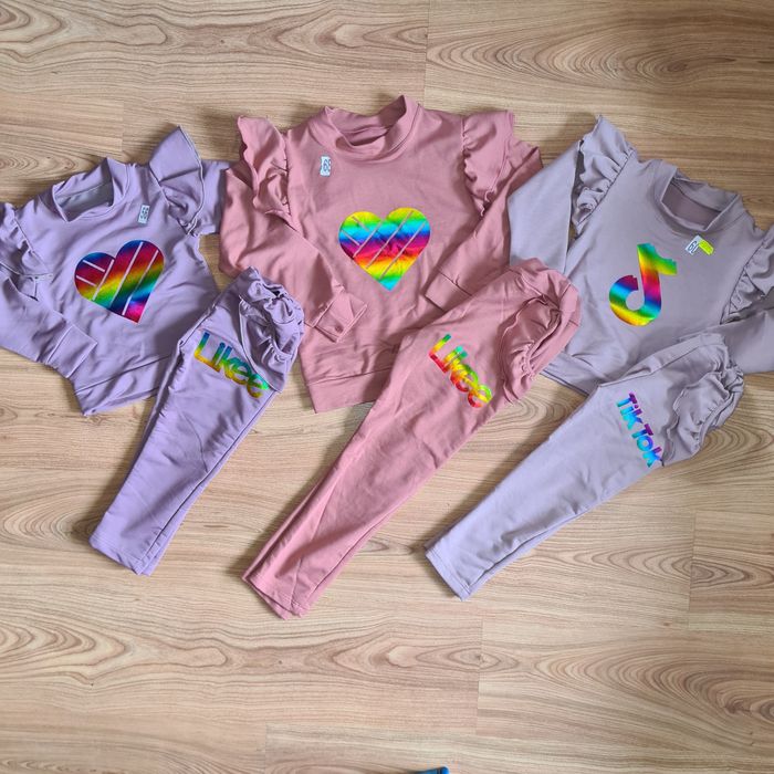 Костюми демісезонні спортивні 86 92 98 104 110 116 122 (футболка штани