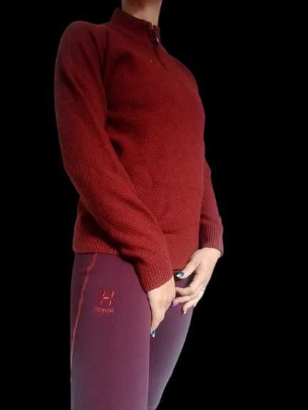 Vertical wełniany sweter M