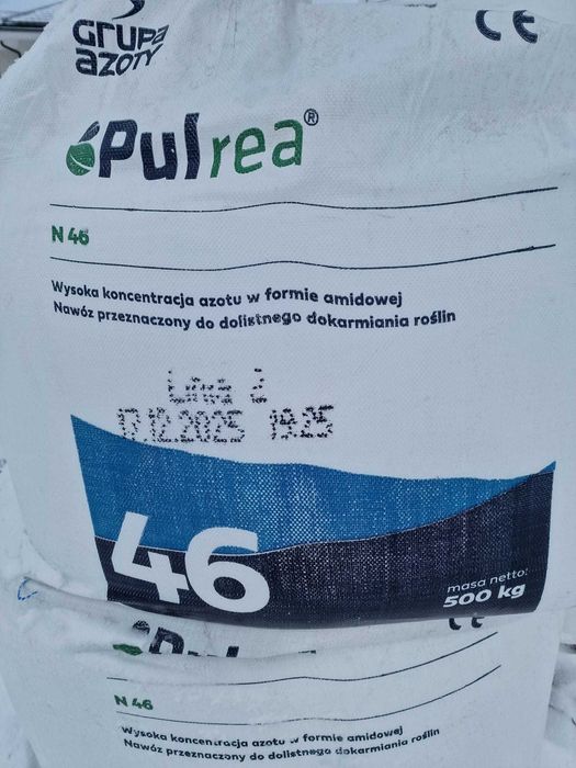 Mocznik Pulrea N46% drobna granula Prill BB 500 kg