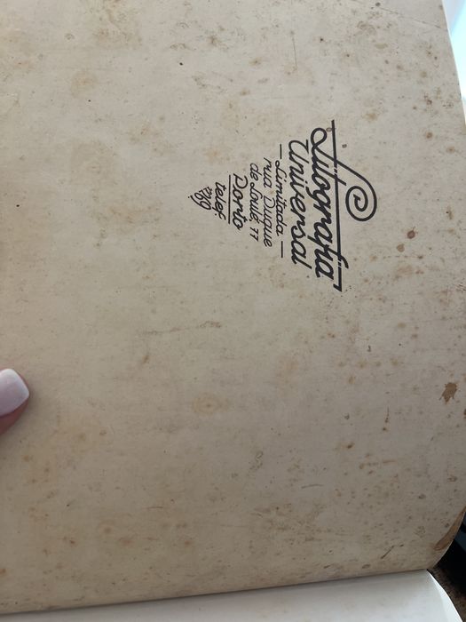 História Portugal- pela imagem livro raro