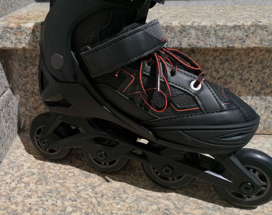 Patins em linha como novos