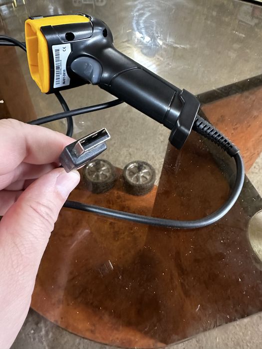 USB-дротовий сканер штрих-кодів 1D 2D сканер QR-кодів ручний