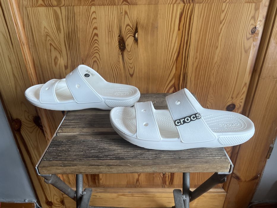 Sprzedam, wygodne klapki Crocs rozmiar W8 M6 w środku 26.0 cm