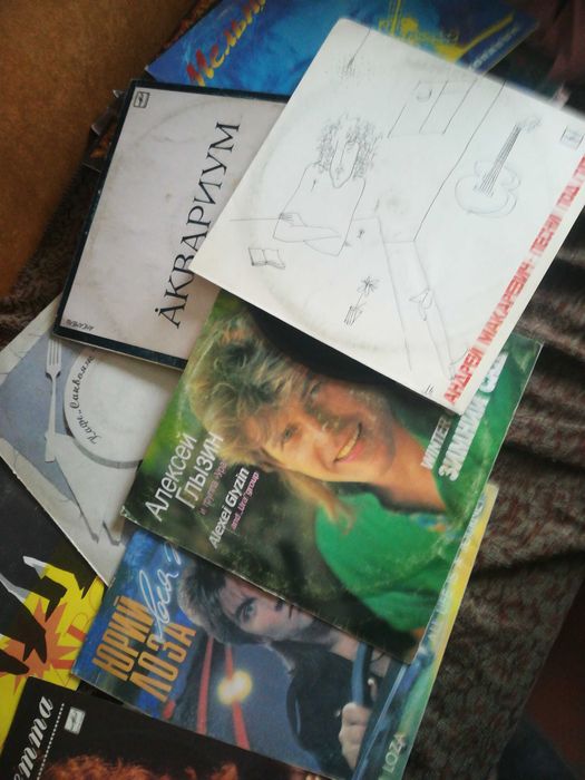 Грампластинки советская эстрада