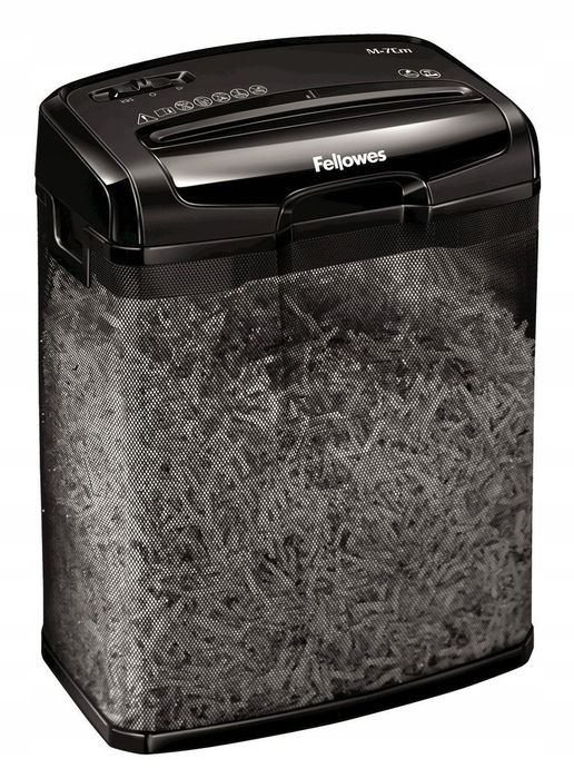 niszczarka dokumentów/kart fellowes m-7cm p-4 13l sprawna