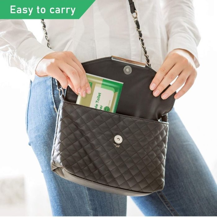 OBSGUMU 100 sztuk jednorazowych pokrowców na deskę sedesową