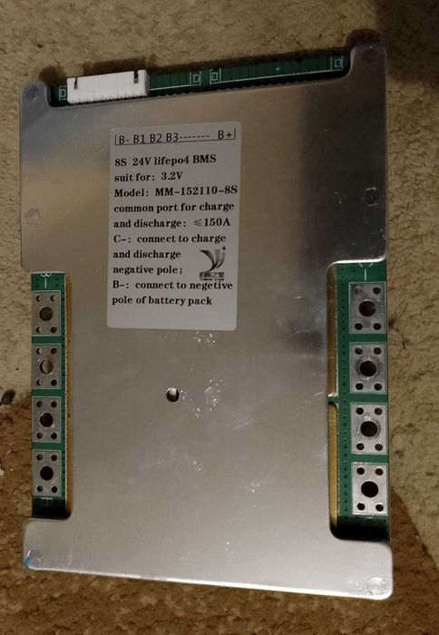 BMS-плата захисту і балансування LiFePo4 (4S , 8S, 100А, 120А, 150А)