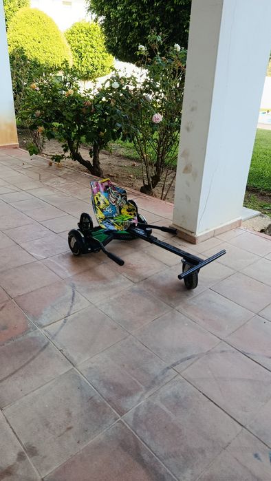 Hover board Kawasaki com carrinho