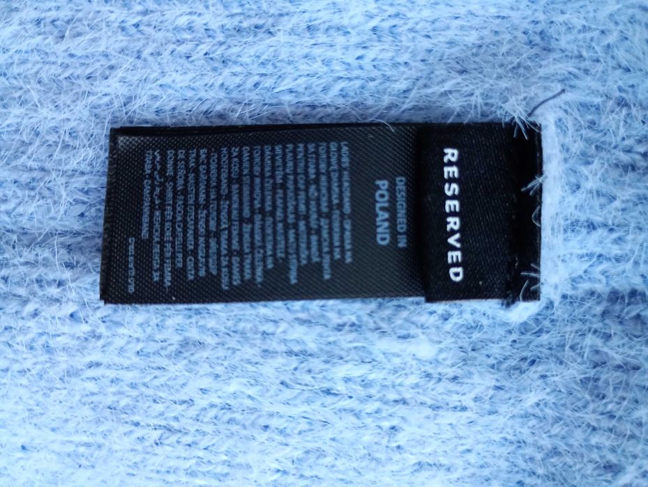 Opaska RESERVED błękitna nowa